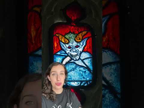 DEMONS in CHURCH Windows #funfacts #weird-history #england #weirdfacts #didyouknow