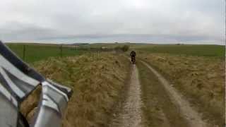 preview picture of video 'Salisbury Plain - The Gibbet, Shrewton to Middle Barn, Chitterne (Byway, E-W)'