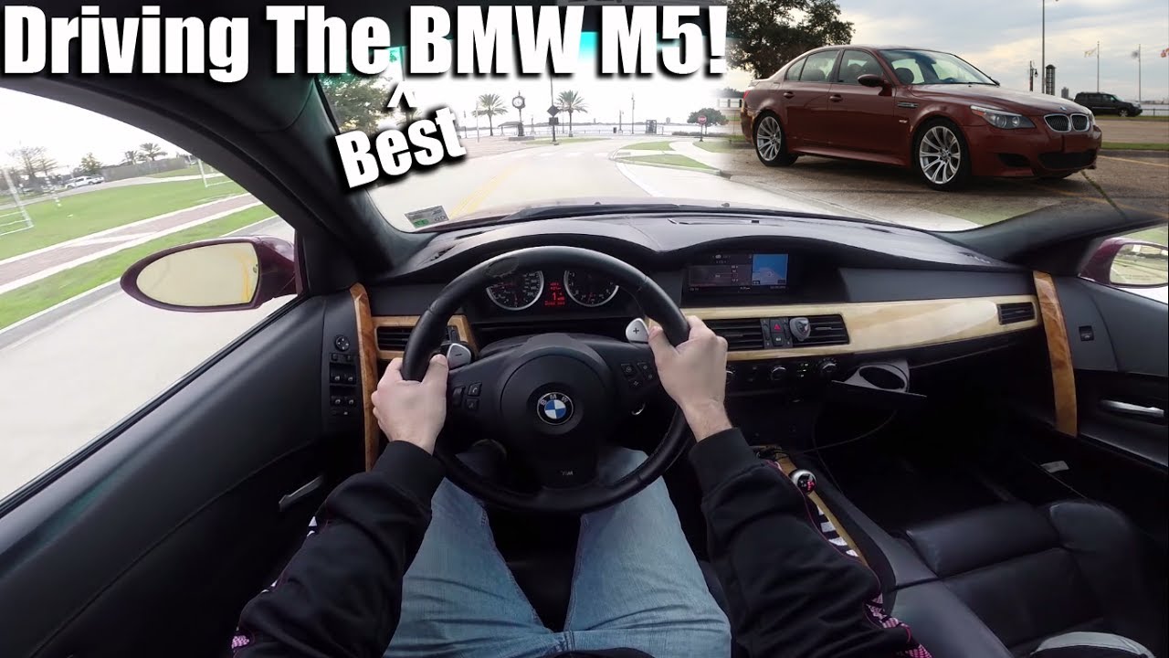 Driving a V10 BMW M5 For The First Time!