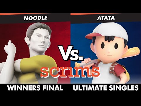 Scrims Showdown 37 Winners Finals - NOODLE (Wii Fit Trainer) Vs. ATATA (Ness) SSBU Ultimate