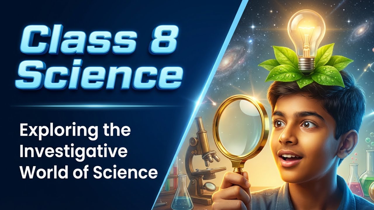 Class 8 Science Chapter 1 | Exploring the Investigative World of Science | Curiosity Textbook