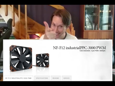 NF-F12 industrial PPC 3000 IP52 PWM Test review