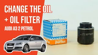 Youtube thumbnail of video "Change the oil and the oil filter Audi A3 mk2 1.2 TFSI 🛢"