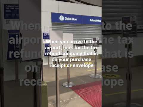 Tax refund info for those who buy expensive items in Europe #europe #taxrefund #designerbrands #fyp