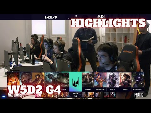 Mad Lions vs Fnatic - Highlights | Week 5 Day 2 S11 LEC Spring 2021 | MAD vs FNC