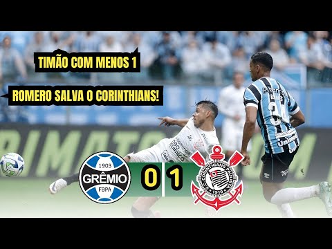 GRÊMIO 0 X 1 CORINTHIANS | MELHORES MOMENTOS | 34ª RODADA DO BRASILEIRÃO 2023
