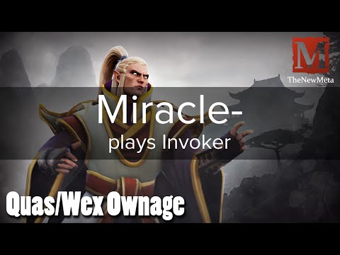 Miracle- (6959 MMR) plays Q/W Invoker Mid vs SF (39-8-10) Full-game