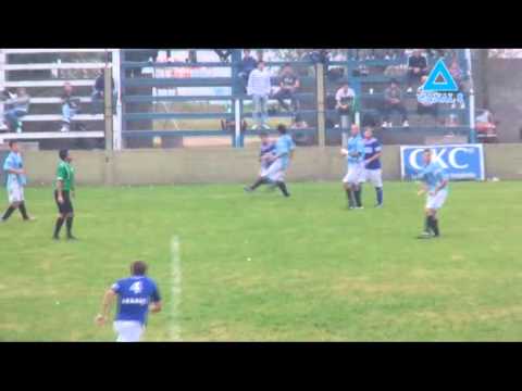 GOL DE JORGE NEWBERY A HUGHES   JONATAN FRANULICH  - CANAL 8 VENADO TUERTO 28 06 15