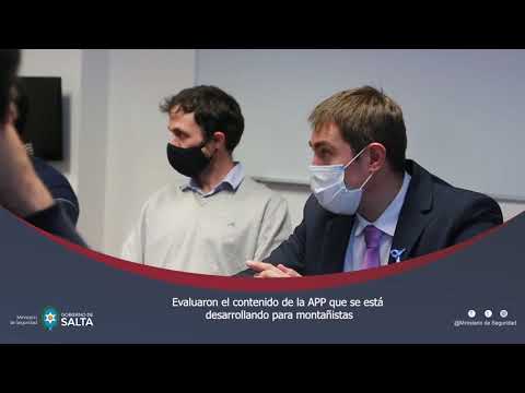 Evaluaron el contenido de la APP que se está desarrollando para montañistas