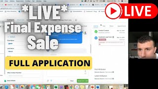 Watch Me Sell Final Expense Insurance Over The Phone (Full Walkthrough)