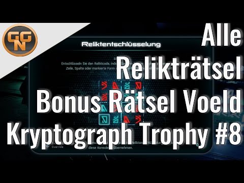 Mass Effect Andromeda Guide: Cryptographer #8 - Voeld - Optional Relic Puzzle