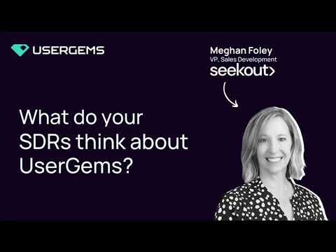 What do SeekOut SDRs think about UserGems