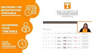 Registration Timetable | University of Tennessee | Academic Advising