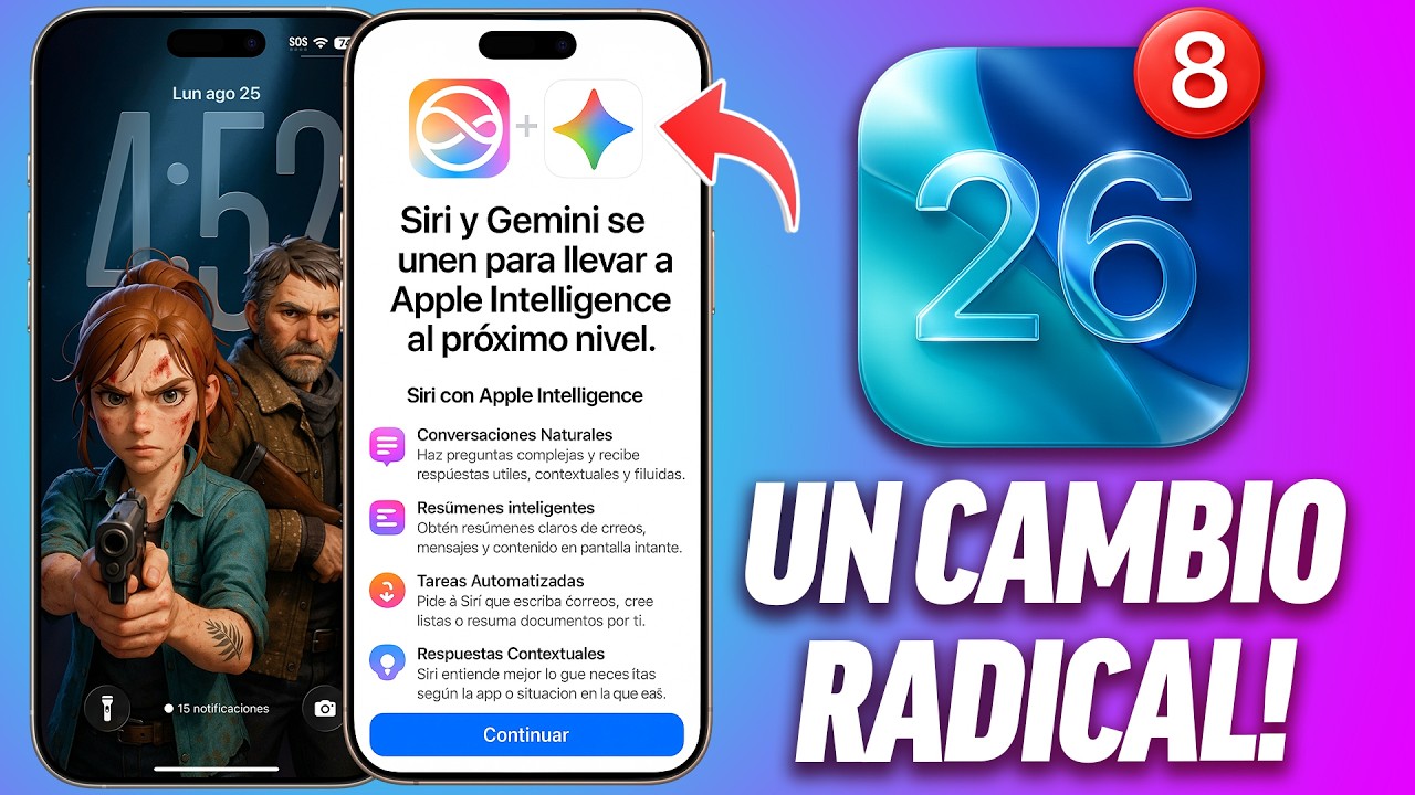 iOS 26 Beta 8 - Apple CAMBIA de PLANES!