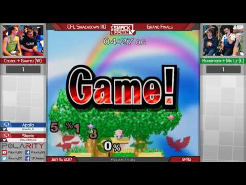 CFL Smackdown 110 Melee - Colbol + Gahtzu vs Hungrybox + MrLz - Doubles Grand Finals