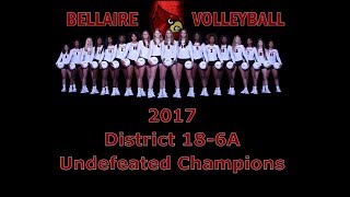 2017 Bellaire Volleyball Varsity Highlights