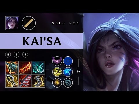 Kai'Sa Mid vs Yone - EUW Master Patch 25.22