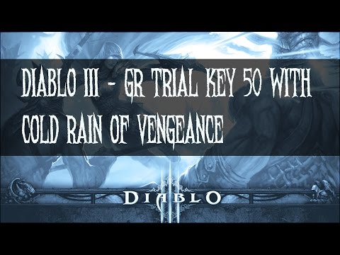 Diablo 3 - DH Solo Trial Key 50 with Cold Rain of Vengeance + Strafe