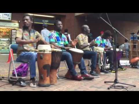 WAGANE NDIAYE ROSE WITH BROTHER AND NAO TAKEUCHI SAX