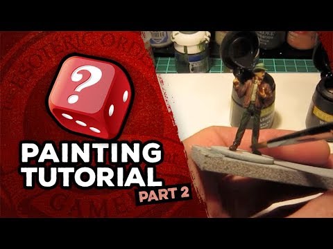 Mansions of Madness: Call of the Wild Miniatures Painting Tutorial: Part 2