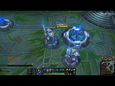 Zed Gameplay (Insane Quad!)