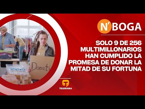 Solo 9 de 256 multimillonarios han cumplido la promesa de donar la mitad de su fortuna