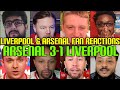 LIVERPOOL & ARSENAL FANS REACTION TO ARSENAL 3-1 LIVERPOOL | FANS CHANNEL