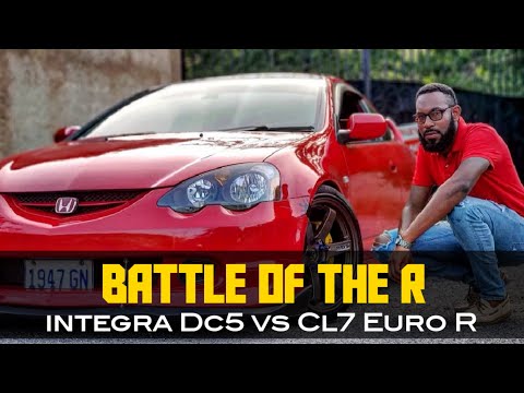 THE BATTLE OF THE R's. (DC5 INTEGRA TYPE R VS CL7 EURO R) ||4k