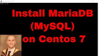 YouTube Thumbnail for How to install MariaDB (MySQL) on Centos 7