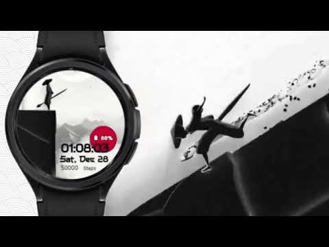 Samurai Animated Watch Face