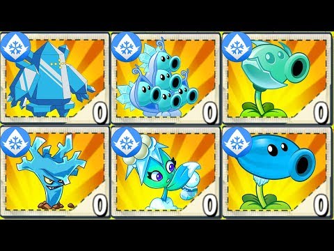 All ICE Plants LEVEL 999999 vs Modern Day Final Boss Fight! Mod in Plants vs. Zombies 2 Gameplay