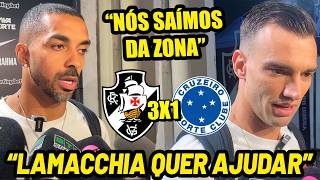 "LAMACCHIA QUER AJUDAR!" PH ABRE O JOGO SOBRE INVESTIDOR! LÉO JARDIM FALOU APÓS VASCO 3 X 1 CRUZEIRO