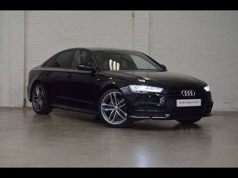 RO17TCZ AUDI A6 TDI ULTRA S LINE BLACK EDITION BLACK 2017, Slough Audi