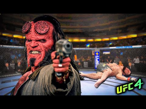 Khabib Nurmagomedov vs. Evill Hellboy (EA sports UFC 4)