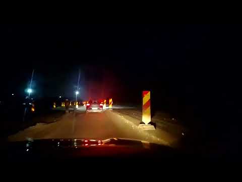 DJ 691 dintre autostrada si Timisoara in constructie. Un dezastru total! Am dat cu capul de plafon!