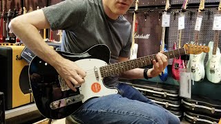 Video thumbnail for Squier Classic Vibe Baritone Custom Telecaster, Black by rmenga
