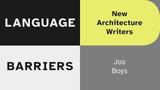 Jos Boys, interviewed by Sharon Lam & Derin Fadina