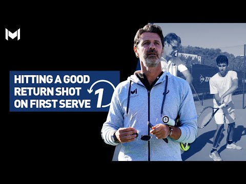 Hitting a Good Return Shot on First Serve