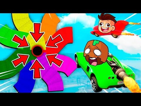 ¡NADIE SOBREVIVE a los SALTOS 99,99% IMPOSIBLES en GTA 5!