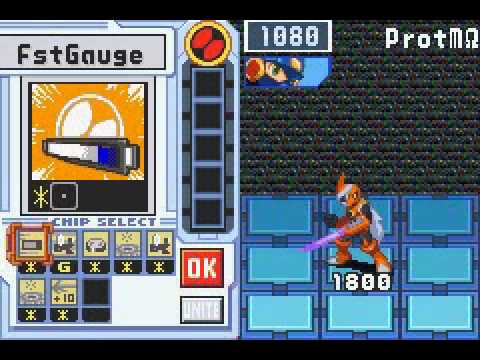 Mega Man Battle Network 4 Blue Moon - Boss Run (no damage, S rank)
