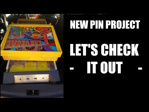 1977 Mattel Las Vegas Pinball - intro and power up