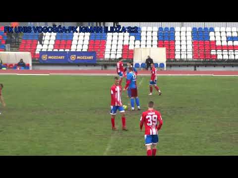 13.kolo Federalne lige za JUNIORE - FK UNIS VOGOŠĆA🆚FK IGMAN ILIDŽA 2:2