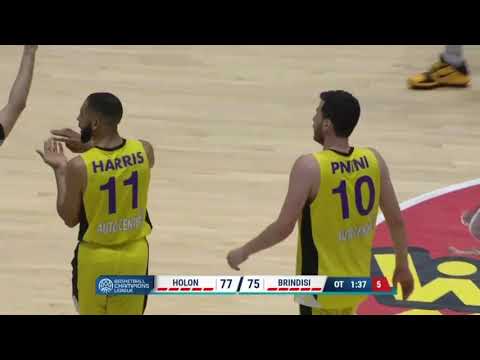 TC3 Hapoel Unet Credit Holon vs Happy Casa Brindisi   Backcourt violation   BCL