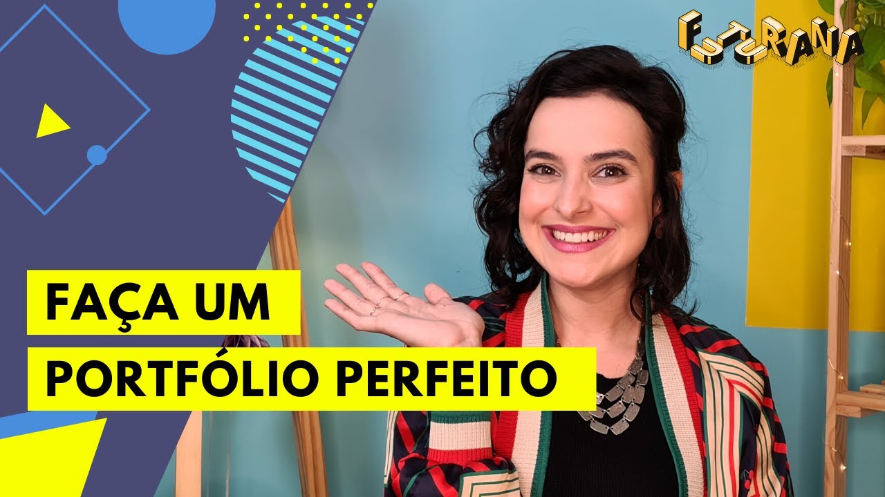 COMO FAZER UM PORTFÓLIO PROFISSIONAL | RÁPIDO E FÁCIL | FUTURANA #portfólio