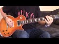 Guns N' Roses - Rocket Queen Tokyo 92 (guitar cover) with Gibson Slash VOS Aged & Signed!!