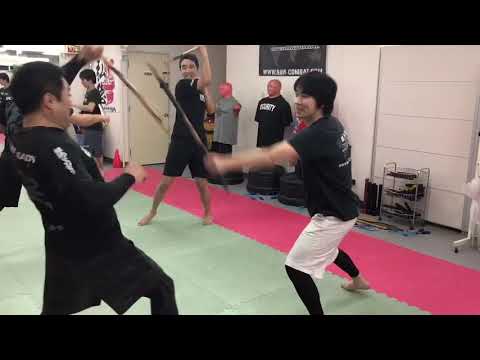 東南アジア武術 RAWシラットのスティックスパーリング！