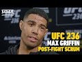 UFC 236: Max Griffin Details Several Altercations With 'Dirty' Zelim Imadaev During Fight Week