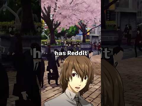 Persona 5 Akechi has REDDIT on his phone