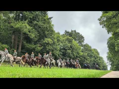 Attacke Deutscher Kavallerieverband Schäferlauf Bad Urach 2025