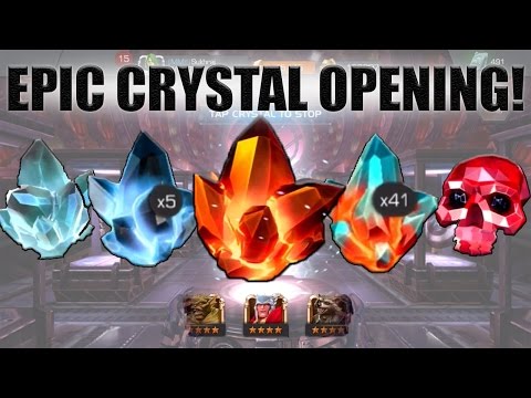 Marvel Contest of Champions | EPIC 250 CRYSTALS OPENING!